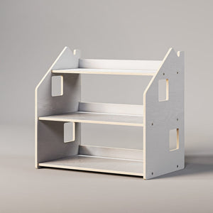 Smyles Pack Étagère + Bibliothèque Montessori Blanche