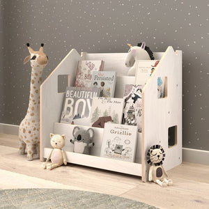 Smyles Pack Étagère + Bibliothèque Montessori Blanche