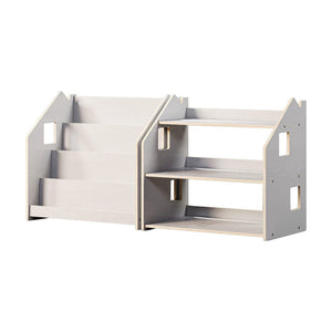 Smyles Pack Étagère + Bibliothèque Montessori Blanche