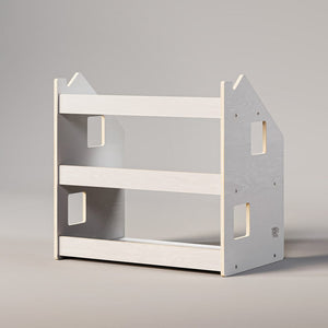 Smyles Pack Étagère + Bibliothèque Montessori Blanche