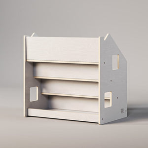 Smyles Pack Étagère + Bibliothèque Montessori Blanche