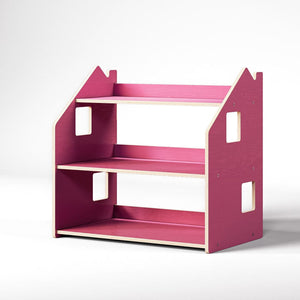 Smyles Pack Étagère + Bibliothèque Montessori Rouge