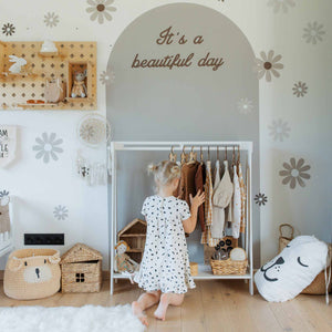 Smyles Penderie Montessori en bois