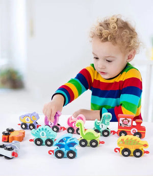 Smyles Petit train Magnétique Montessori