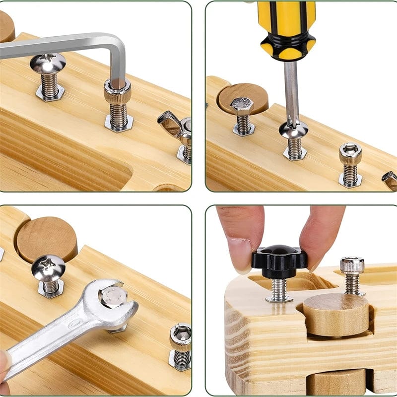 Smyles Planche à visser Montessori