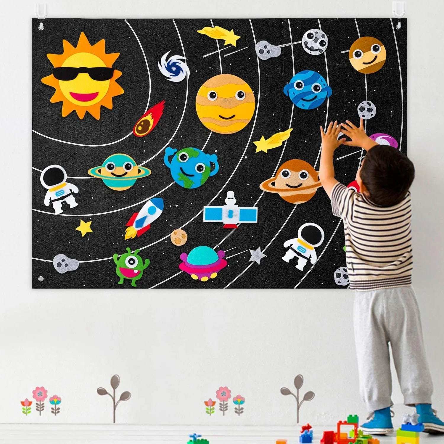 Smyles L'espace Planche en feutrine Montessori