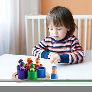 Smyles Poupée de cheville en bois