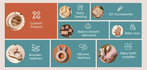 Smyles Poupée de cheville en bois