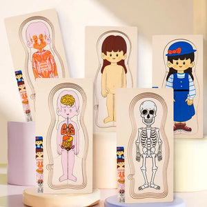 Smyles Puzzle corps humain Montessori