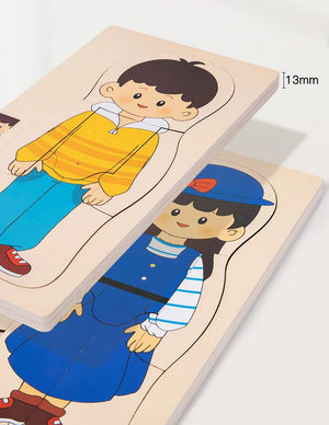 Smyles Puzzle corps humain Montessori