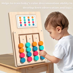 Smyles Puzzle Coulissant Pastel montessori