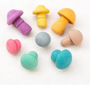 Smyles Puzzle en bois "Cueillette des champignons"