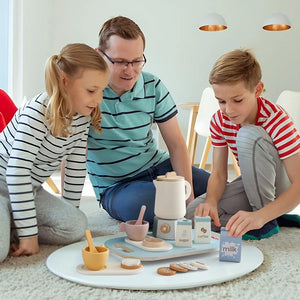 Smyles Service à Thé en bois Montessori