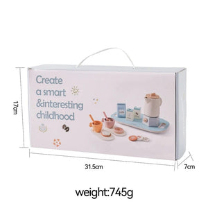 Smyles Service à Thé en bois Montessori