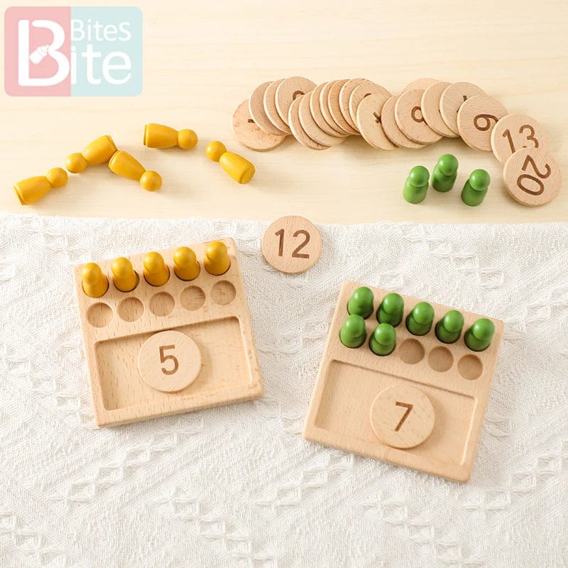 Smyles Tableau de Comptage Montessori