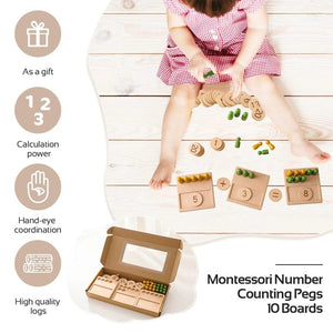 Smyles Tableau de Comptage Montessori