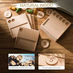 Smyles Tableau de Comptage Montessori