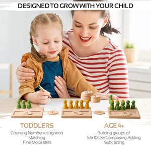 Smyles Tableau de Comptage Montessori