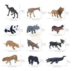 Smyles Tapis de jeu animaux ZOO