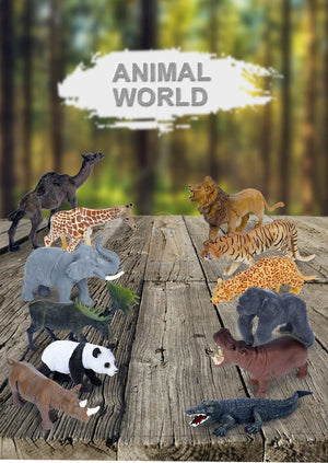 Smyles Tapis de jeu animaux ZOO