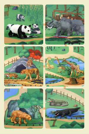 Smyles Tapis de jeu animaux ZOO