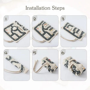 Smyles Tapis de jeu circuit voiture