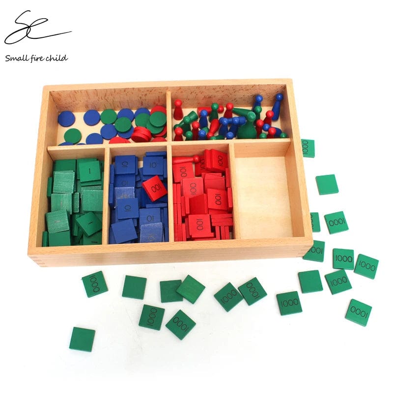 Smyles Timbre en bois Montessori