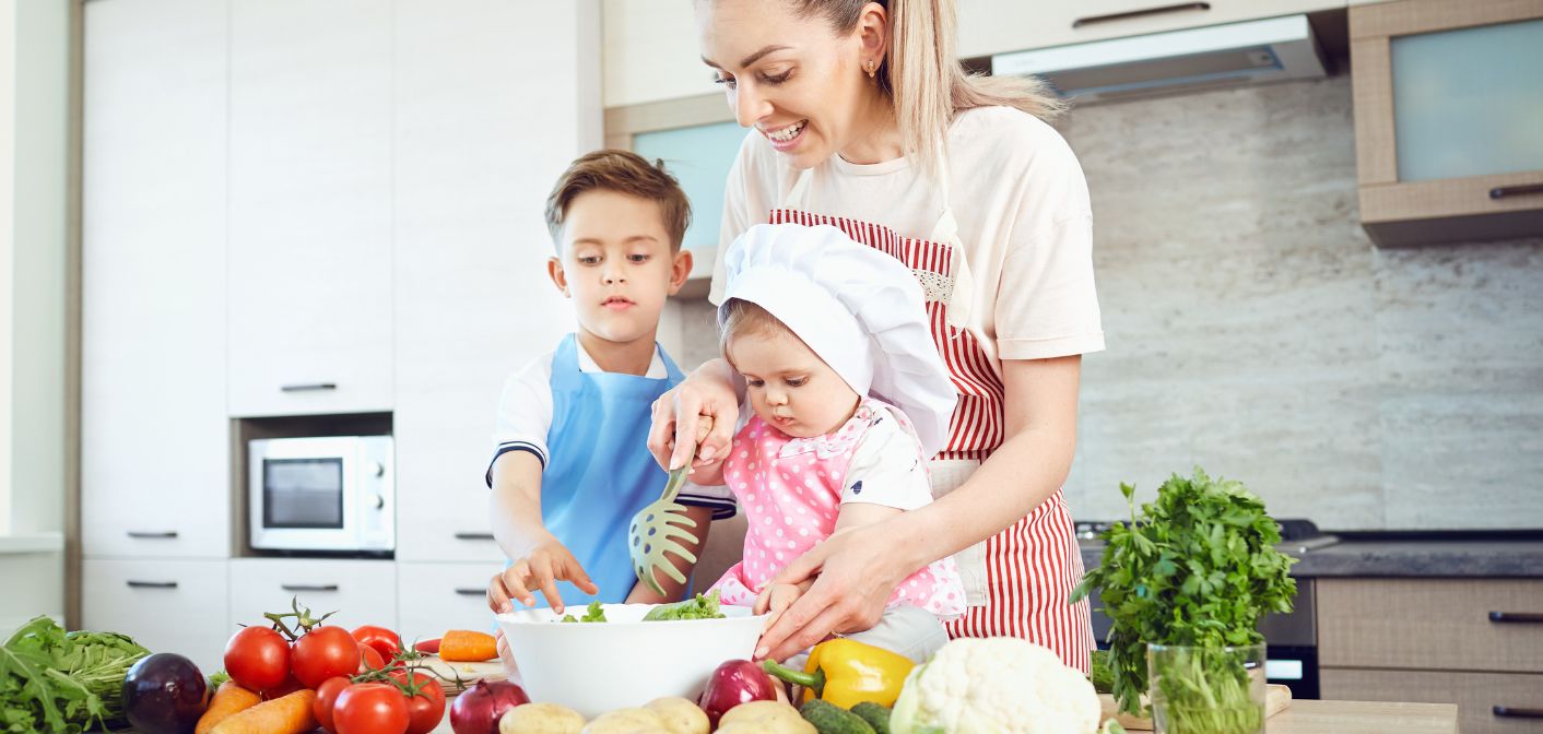 Comment cuisiner avec un enfant de 2 ans ?