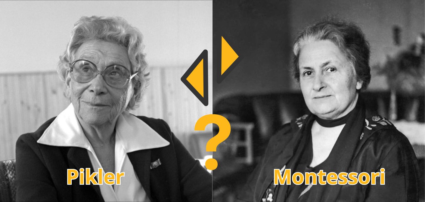 Pédagogie Pikler et Montessori, Quelles différences ?