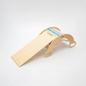 Smyles Arche de Motricité Montessori Pastel + Toboggan