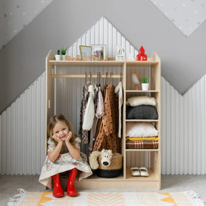 Smyles Armoire Montessori Bois Naturel