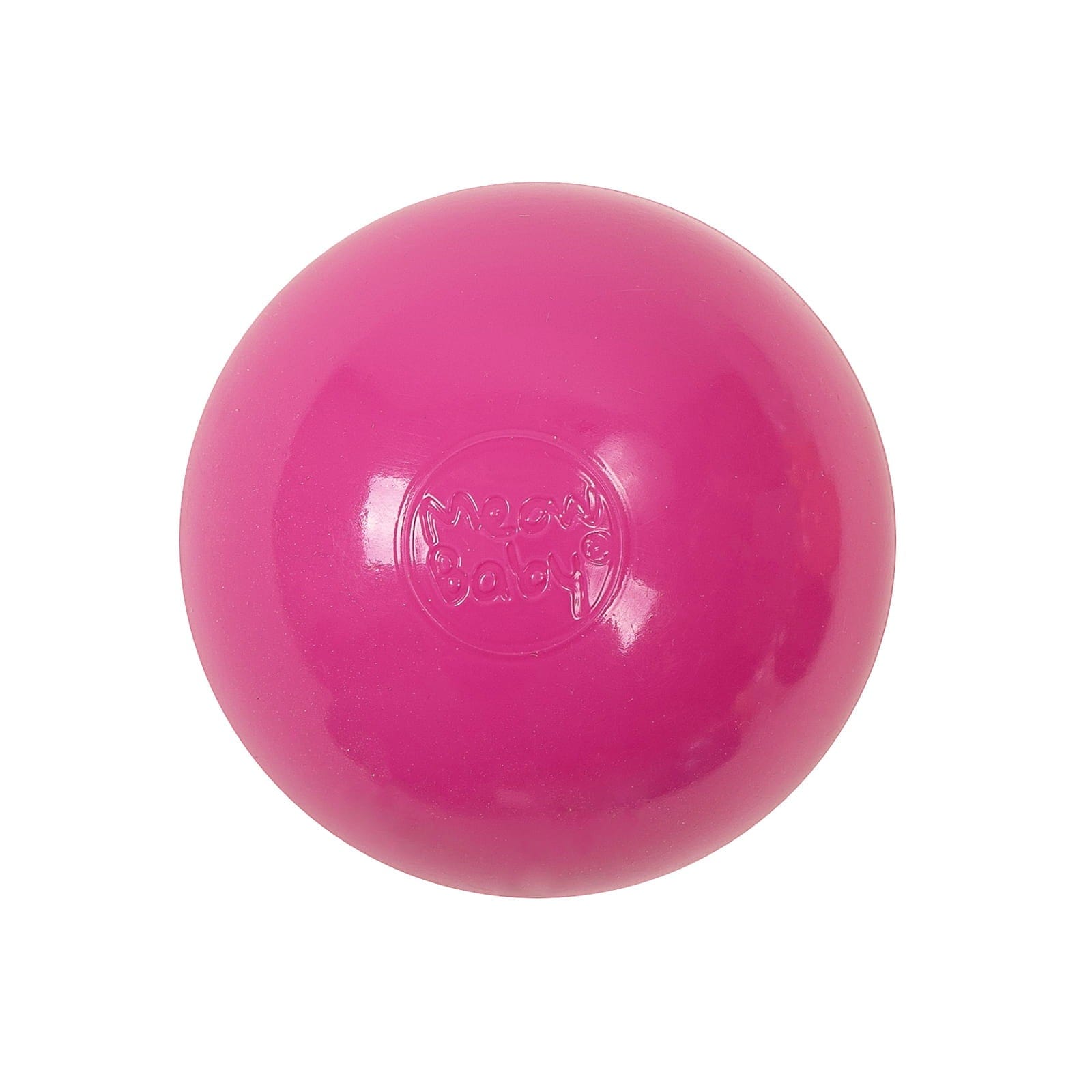 MeowBaby Balles en plastique Rose Foncé