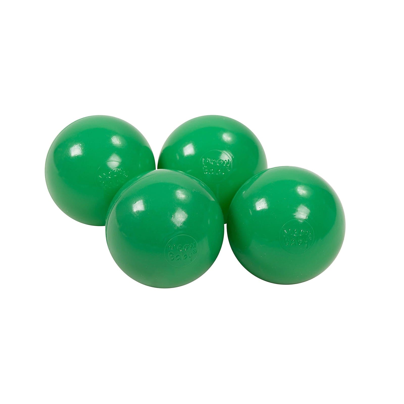 MeowBaby Balles en plastique Vert Foncé