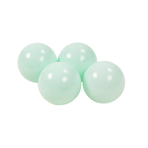 MeowBaby Balles en plastique Vert Menthe