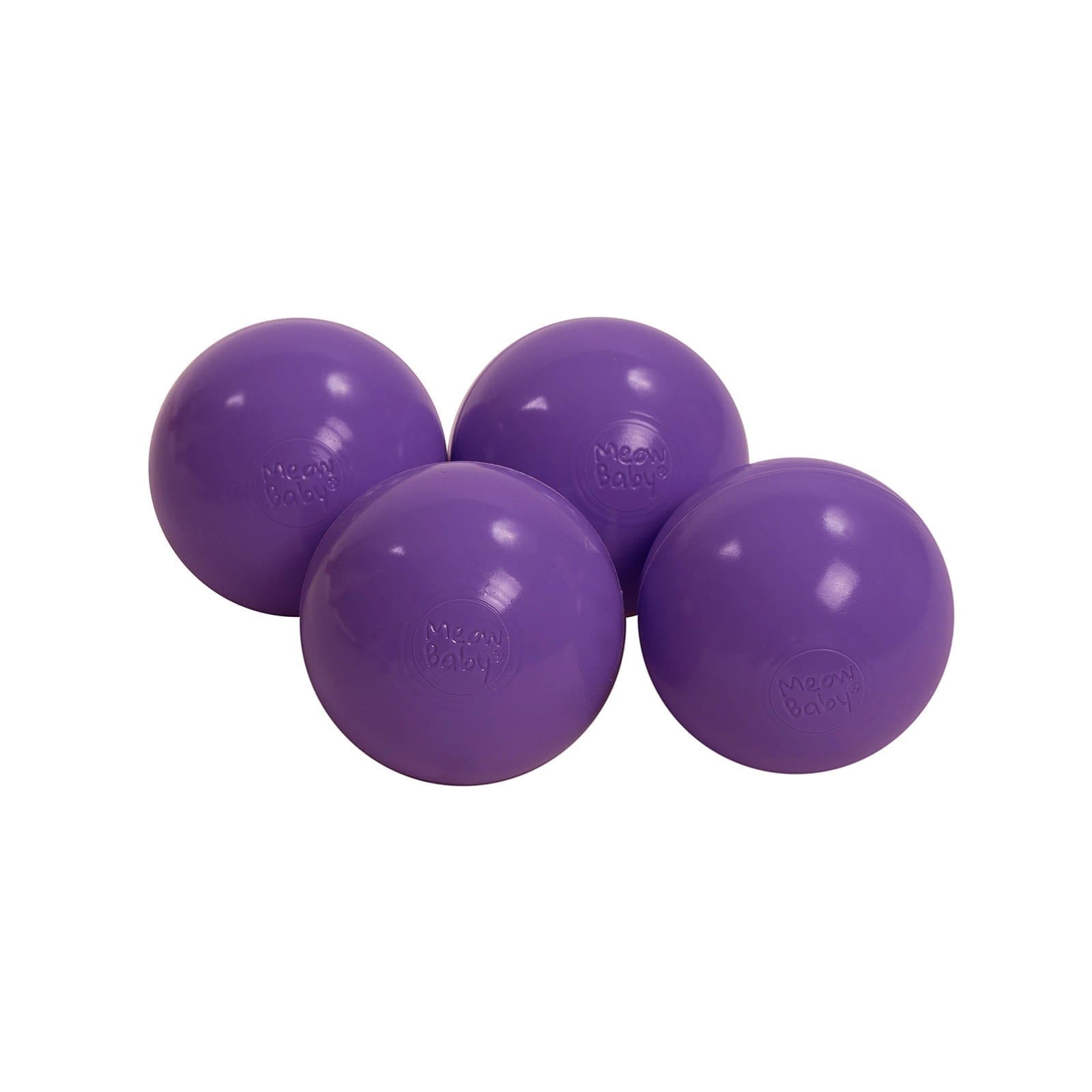 MeowBaby Balles en plastique Violet