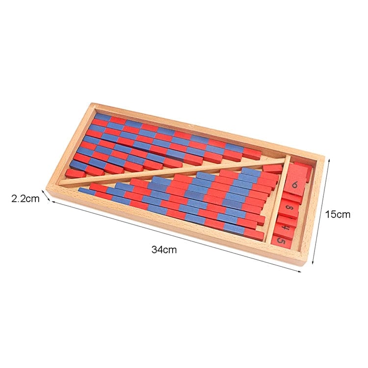 Smyles Barres rouges Montessori