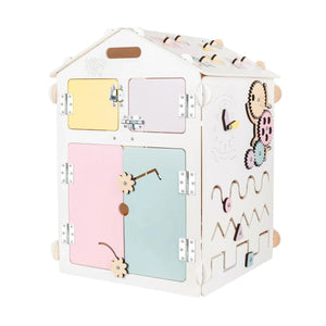 Smyles Busy Board Maison Blanche Pastel + Busy Cube