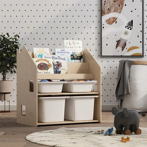 Smyles Étagère Montessori 2 en 1
