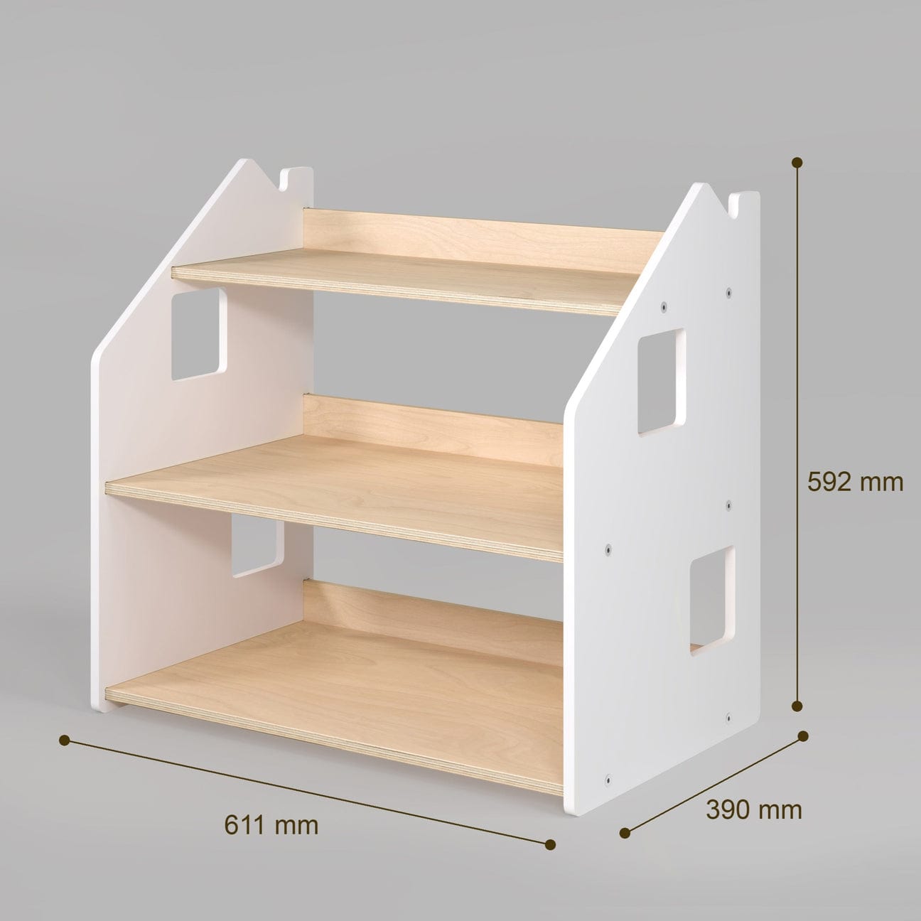 Smyles Étagère Montessori Blanche