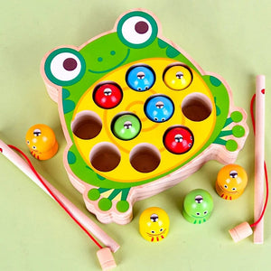 Smyles Grenouille Jeu de Pêche Magnétique Montessori