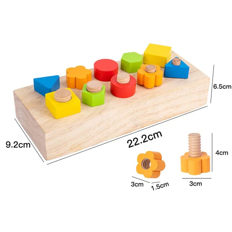 Smyles Jeu visser dévisser Montessori