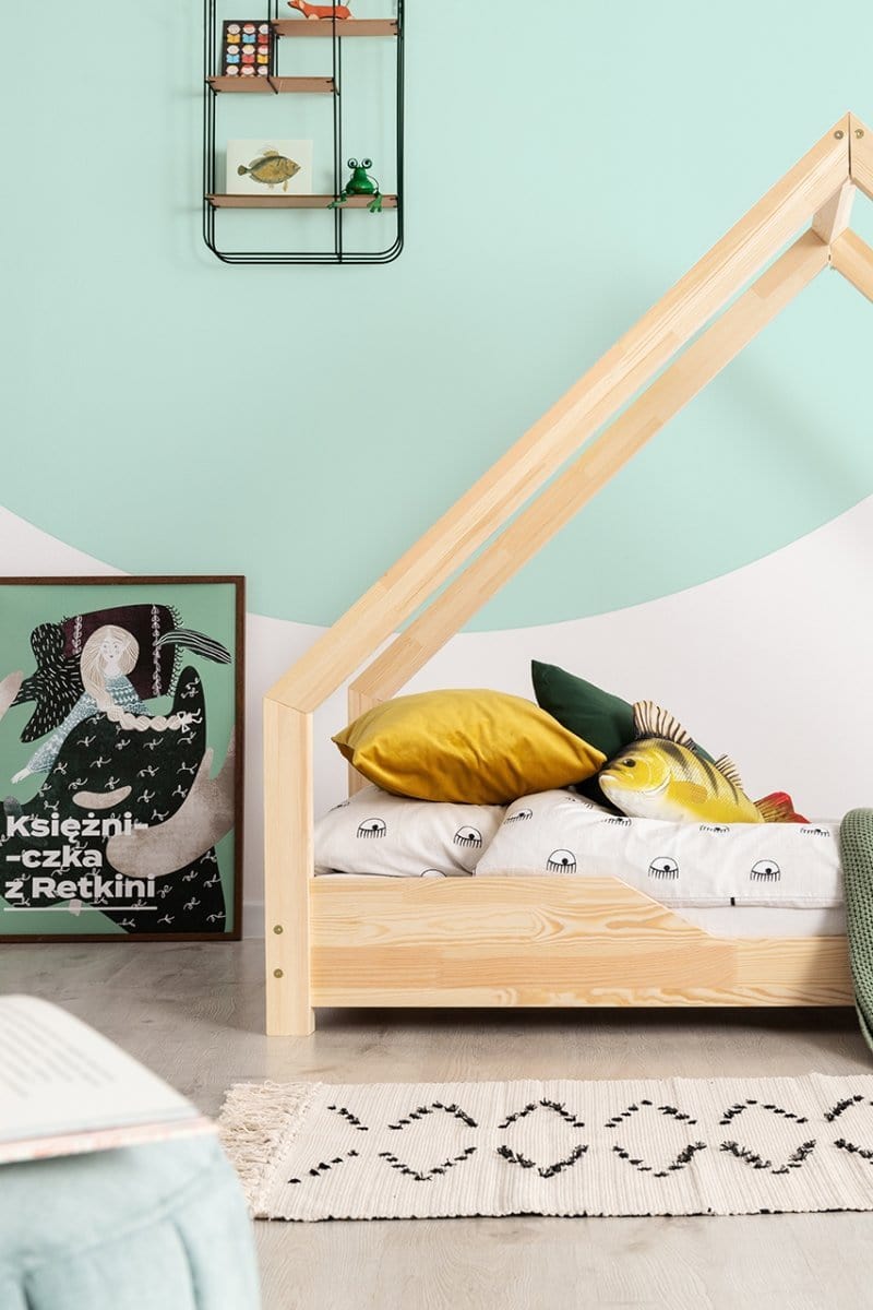 ADEKO Lit Montessori au sol Cabane LOCA B