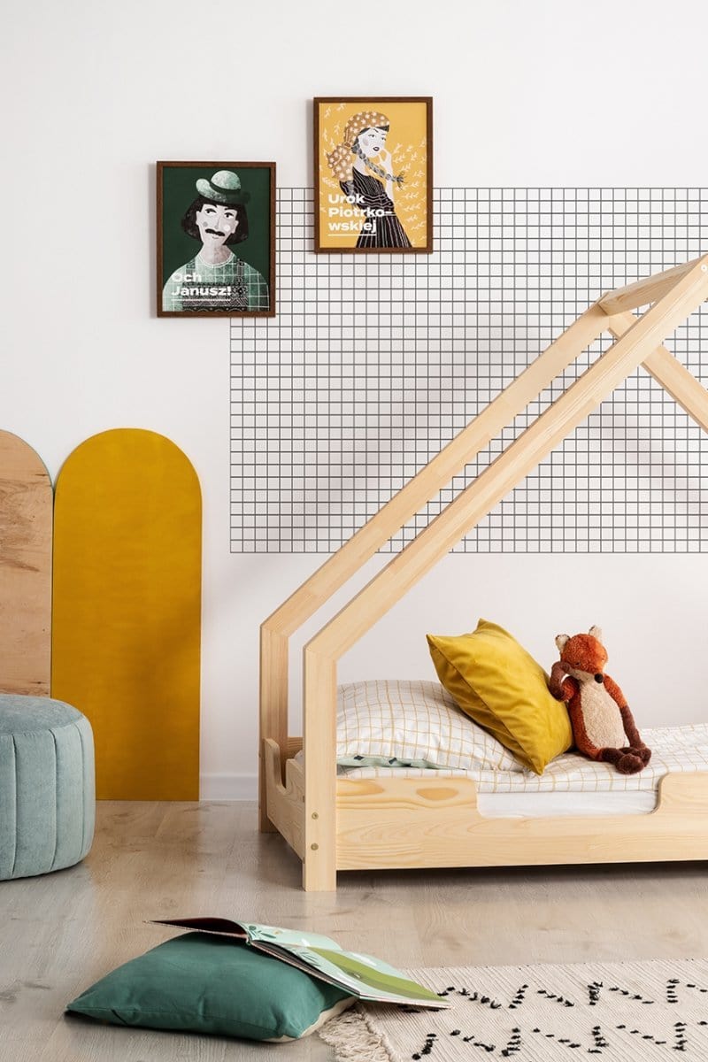 ADEKO Lit Montessori au sol Cabane LOCA C