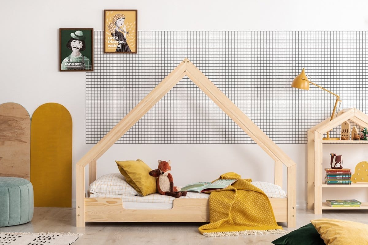 ADEKO Lit Montessori au sol Cabane LOCA C