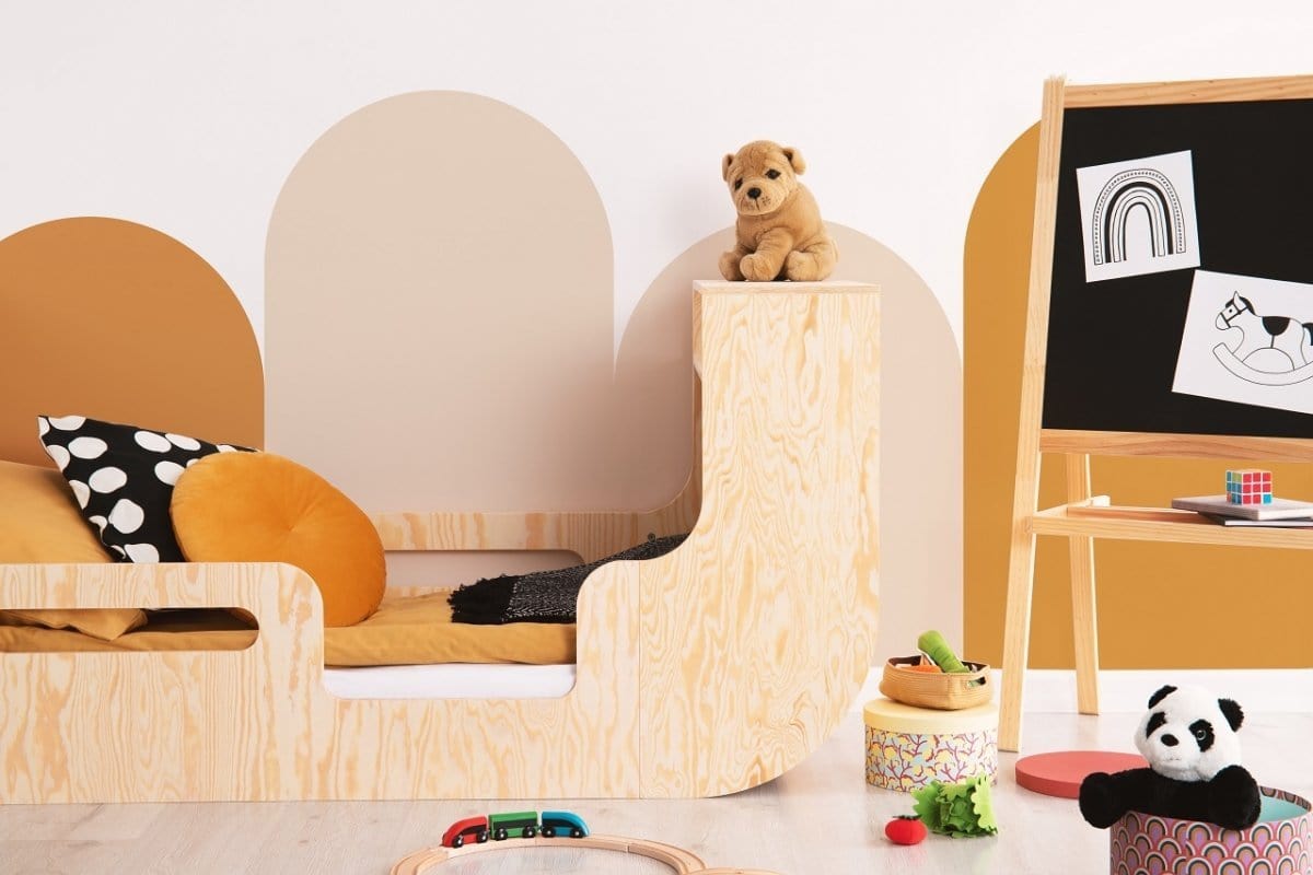 ADEKO Lit Montessori avec barrières RIKO
