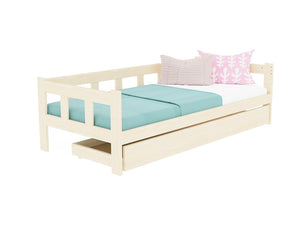 BENLEMI Lit Montessori individuel FENCE en bois c