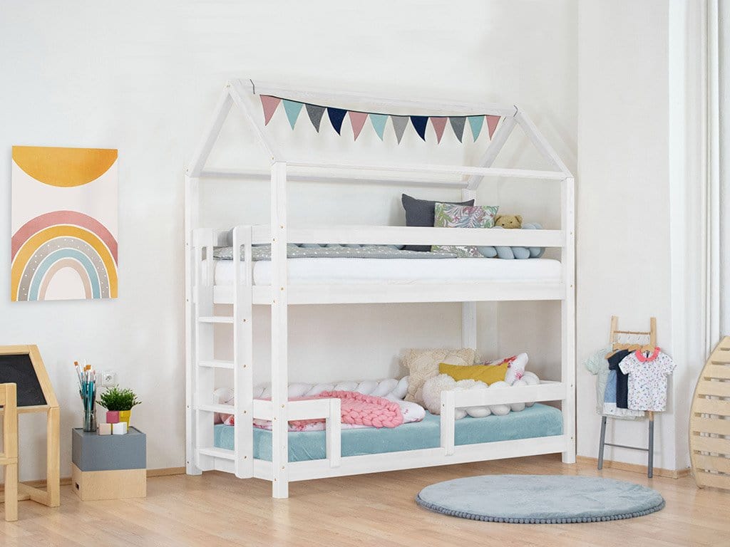 BENLEMI Blanc / 222 cm Lit Montessori MONTY