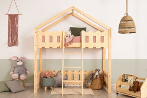 ADEKO Lit Montessori Superposé Cabane KAIKO PA