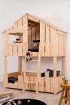 ADEKO Lit Montessori Superposé Cabane TED