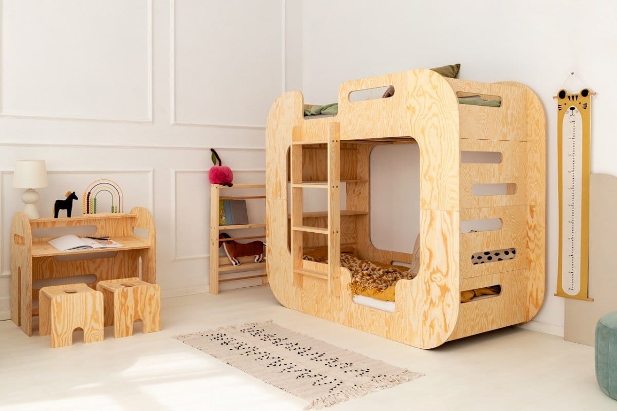 ADEKO Lit Montessori Superposé MUNDO